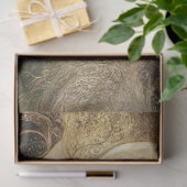 Decoupage grillige Lady Hemelse Maan Elementen Tissuepapier (Geschenk)