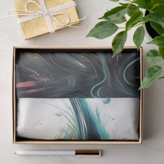 Decoupage grillige levendig gekleurde katten tissuepapier (Geschenk)