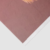 Decoupage grillige levendige gekleurde Tortelduifj Tissuepapier (Detail)