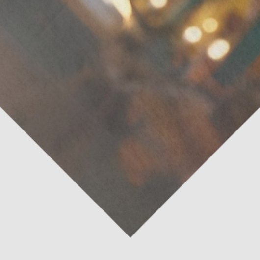 Decoupage grillige lijn dansen muizen tissuepapier (Detail)