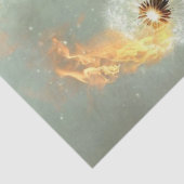 Decoupage grillige magische Mini Dragon schepsel Tissuepapier (Detail)