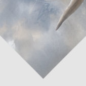 Decoupage grillige majestueuze stier grote hoorns tissuepapier (Detail)