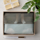 Decoupage grillige mama vader Baby schaap Tissuepapier (Geschenk)