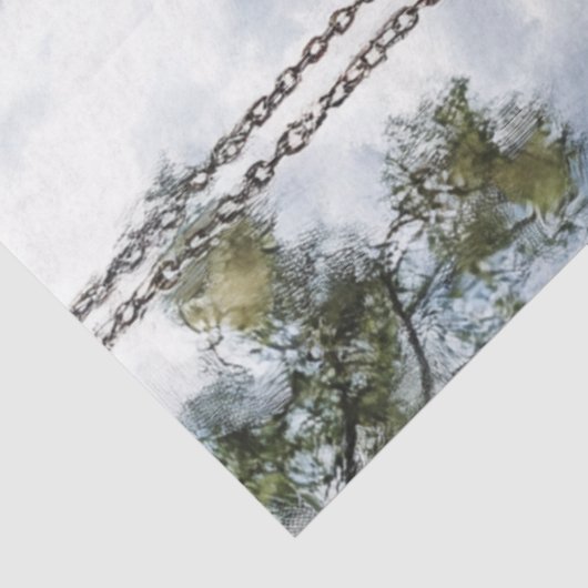 Decoupage grillige meisjes vriendschap swingend tissuepapier (Detail)