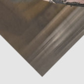 Decoupage grillige Mode Show Standaard Poedel Tissuepapier (Detail)