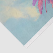 Decoupage grillige modieus geklede kaketoes tissuepapier (Detail)