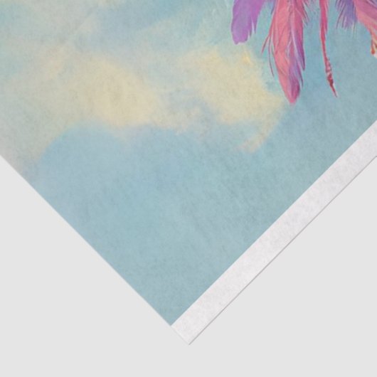 Decoupage grillige modieus geklede kaketoes tissuepapier (Detail)