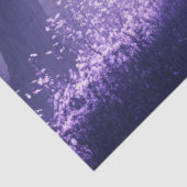Decoupage grillige mystieke Paarse Hue Forest Tissuepapier (Detail)
