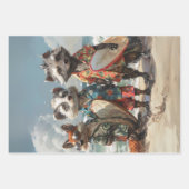 Decoupage grillige ondeugende Bretz FoxBrothers Inpakpapier Vel (Voorkant 3)