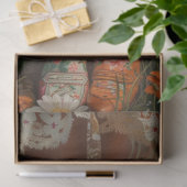 Decoupage grillige ongeëvenaarde cowboylaars voor  tissuepapier (Geschenk)