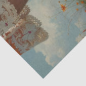 Decoupage grillige ongeëvenaarde cowboylaars voor  tissuepapier (Detail)