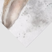 Decoupage grillige Pasen Bunny Basket & Eieren Tissuepapier (Detail)