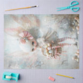 Decoupage grillige Pasen Fairy Wings & Eieren Tissuepapier (Craft)