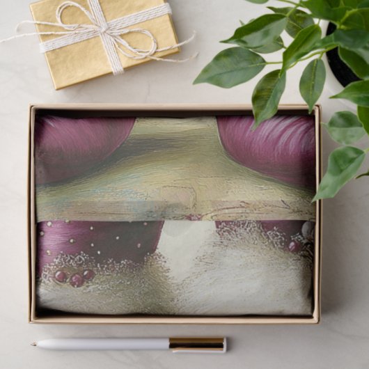 Decoupage grillige Pasen Gestreepte Kousen Eieren Tissuepapier (Geschenk)