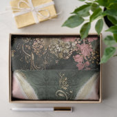 Decoupage grillige Pasen Konijn ingewikkelde bloem Tissuepapier (Geschenk)