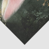 Decoupage grillige Pasen Konijn ingewikkelde bloem Tissuepapier (Detail)