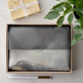 Decoupage grillige pinguïn is een prive tissuepapier (Geschenk)