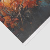 Decoupage grillige pompoen familie Herfst seizoen Tissuepapier (Detail)