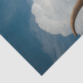 Decoupage grillige Red Steampunk Highland Gears Tissuepapier (Detail)