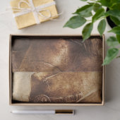 Decoupage grillige Sepia Cowgirl Gunslinger Tissuepapier (Geschenk)