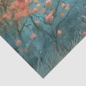 Decoupage grillige skelet bruiloft fietstocht tissuepapier (Detail)