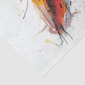 Decoupage grillige splash schilderij konijn tissuepapier (Detail)