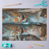 Decoupage grillige Stoned Comical Face Boots Tissuepapier (Craft)