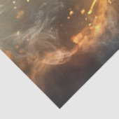 Decoupage grillige Tiny Dragon Creature Pandelion Tissuepapier (Detail)