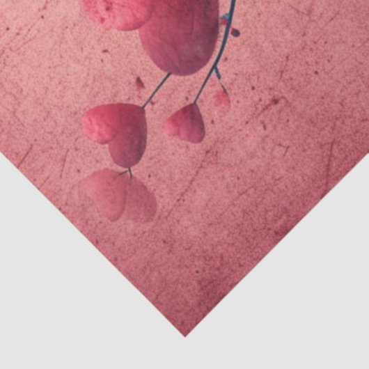 Decoupage grillige Valentijn romantische harten Tissuepapier (Detail)