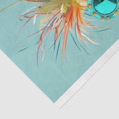 Decoupage grillige Wackadoodle Bird Art Tissuepapier (Detail)