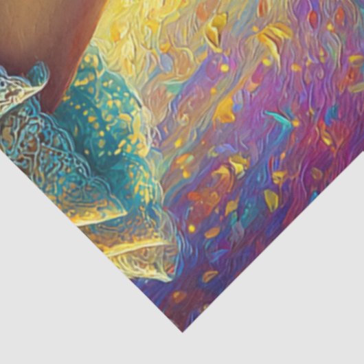 Decoupage grillige wandeling van de onafhankelijkh tissuepapier (Detail)