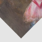 Decoupage grillige wasbeer  kleding tissuepapier (Detail)