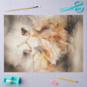 Decoupage grillige Waterverf balletdansers Tissuepapier (Craft)