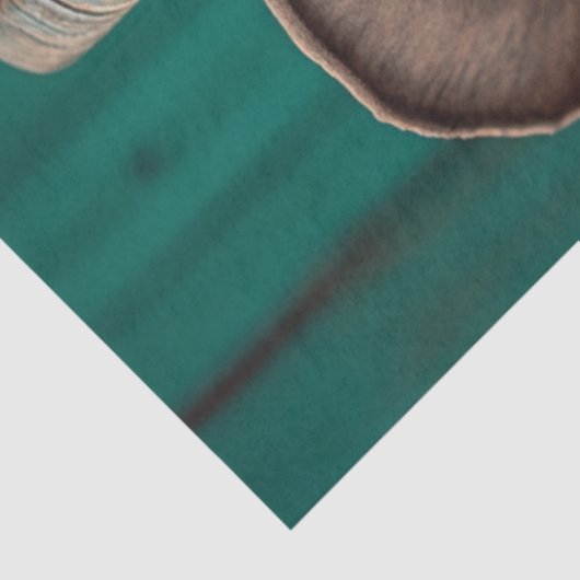 Decoupage grillige Western geklede geit Tissuepapier (Detail)