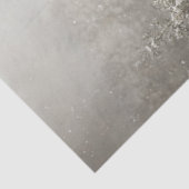 Decoupage grillige winter peperkoek scène tissuepapier (Detail)