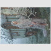 Decoupage grillige zigeuner Victoriaans zwerver Tissuepapier (Voorkant)