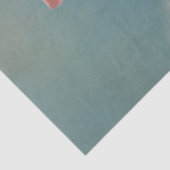 Decoupage grillige zomer kikker op warme dag tissuepapier (Detail)