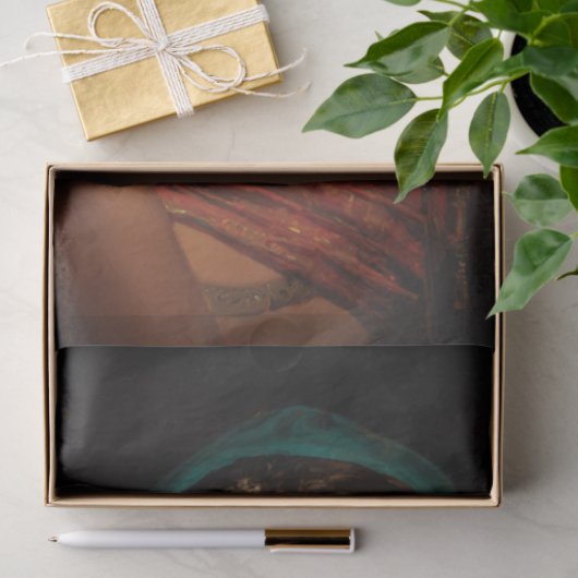 Decoupage Gypsy Lady Mystic Charm Tissuepapier (Geschenk)