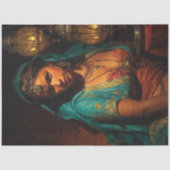 Decoupage Gypsy Lady Mystic Charm Tissuepapier (Voorkant)