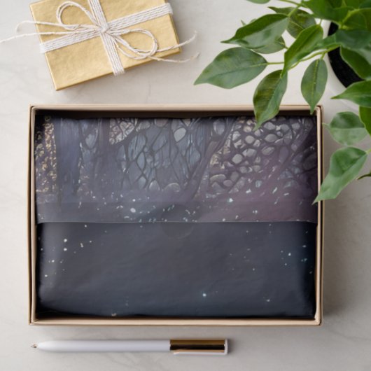 Decoupage Hagedis Kosmische Patronen Stardust Tissuepapier (Geschenk)