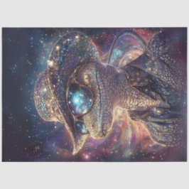 Decoupage Hagedis Kosmische Patronen Stardust Tissuepapier