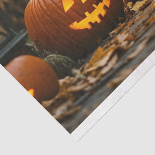 Decoupage Halloween Family Celebration Tissuepapier (Detail)