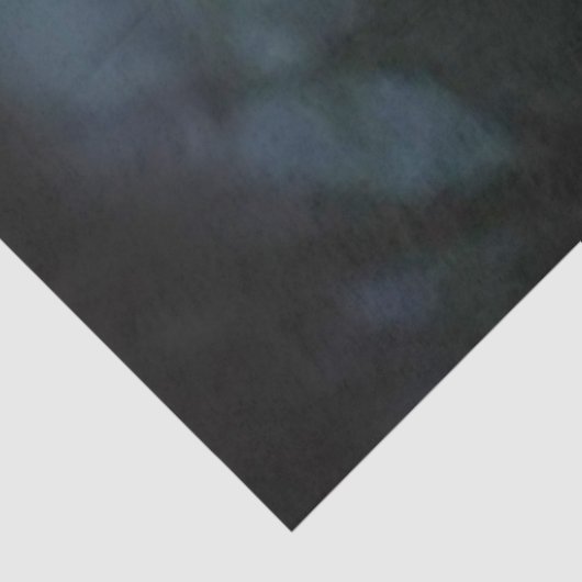 Decoupage Halloween Jack-0-Latern Moonlit Forest Tissuepapier (Detail)