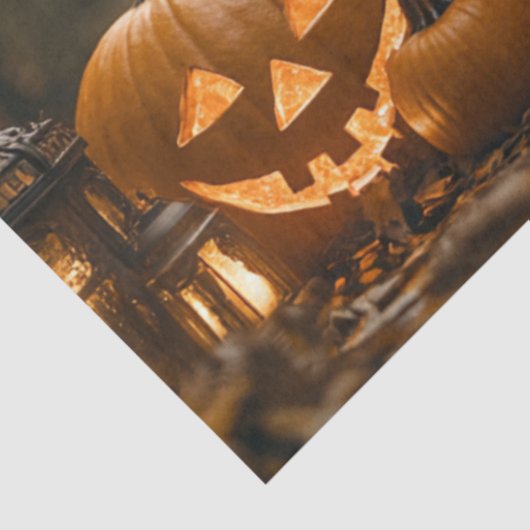 Decoupage Halloween Skeleton Paar Tissuepapier (Detail)