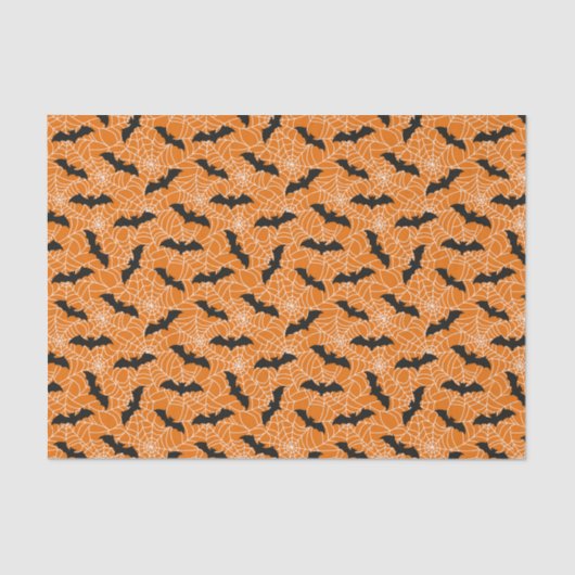 Decoupage Halloween vleermuizen Tissuepapier (Voorkant)