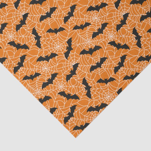 Decoupage Halloween vleermuizen Tissuepapier (Detail)