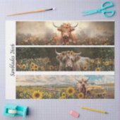 Decoupage Handsaw Design, Cow, Truck, Sunflower Tissuepapier (Craft)