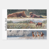 Decoupage Handsaw Designs Red Barn, Yellow Barn,  Inpakpapier Vel (Voorkant 2)