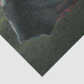 Decoupage Haunting Witch & Her Cat Brewing Tissuepapier (Detail)