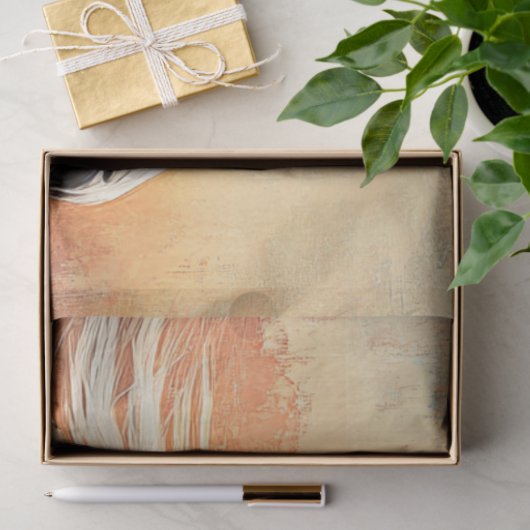 Decoupage Hedendaagse Paard Digitale Kunst Tissuepapier (Geschenk)